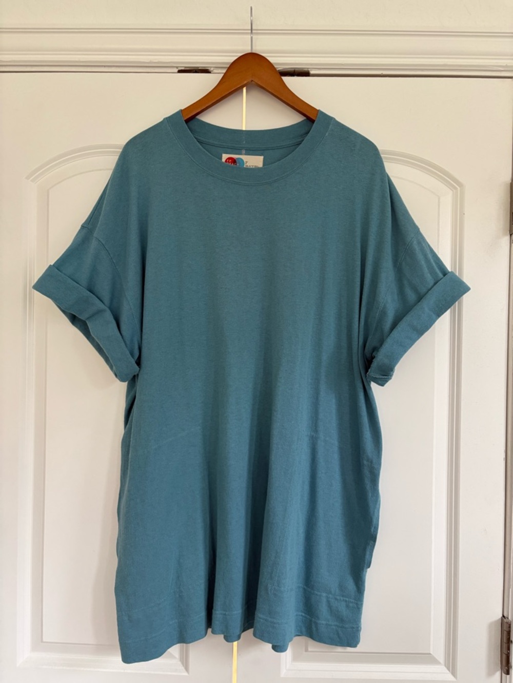 Free People Beach Extreme Crewneck T-shirt dress